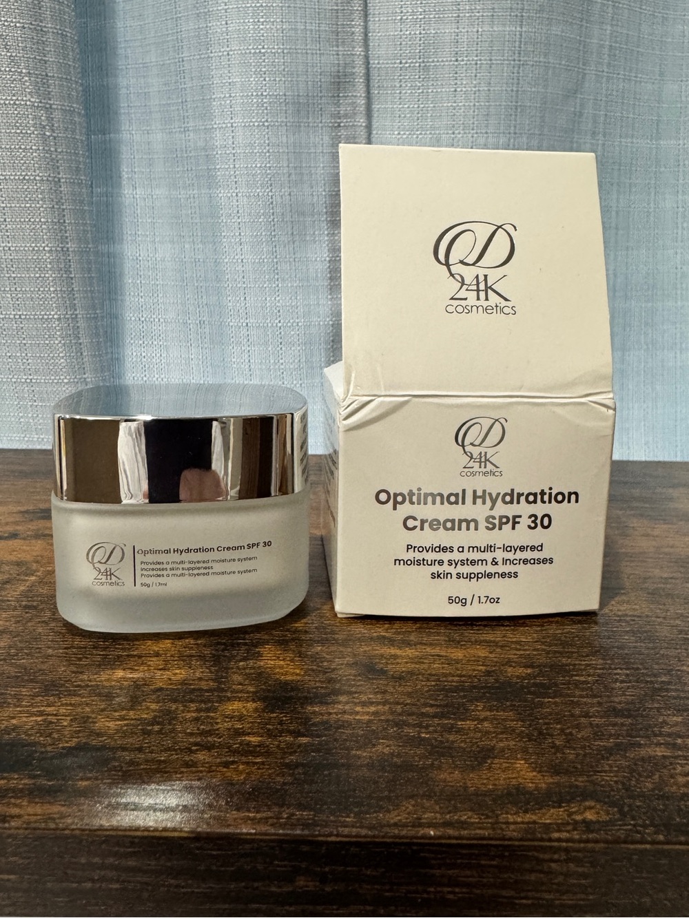 D’Or24K Cosmetics Optimal Hydration Cream SPF 30 moisturizer NWT